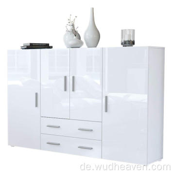 Holzgeschirr UV-Sicht-Sideboard-Schrank